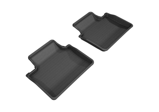 3D MAXpider Kagu Rear Floor Mats for 2017-2019 Porsche Panamera