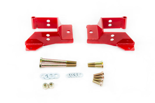 UMI Performance 2624-R Leaf Spring Front Mount Red for 1970-1981 GM F-Body