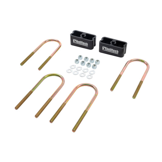 Belltech Lowering Block Kit 2in With 2 Degree Angle for 1982-2003 Chevy S10