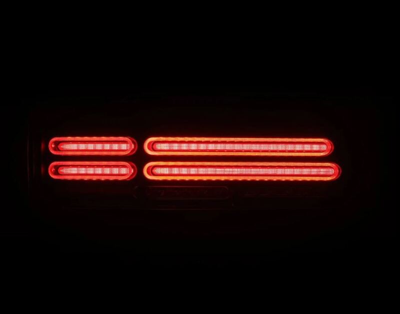 AlphaRex 691012 23-25 Nissan Z Nova-Series Quad-Loop Style Prismatic LED Tail Lights - Black