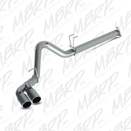 MBRP S6288409 Filter-Back Exhaust System - 2011-2016 Ford F-250/350/450 6.7L Powerstroke Diesel | T409 Stainless