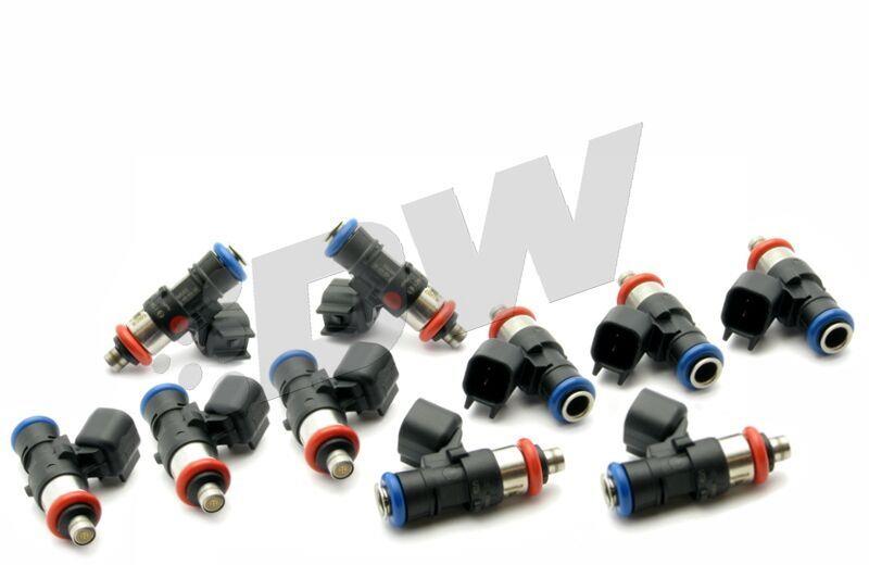 DeatschWerks 03-06 Dodge Viper (Drop In) / 92-02 Viper (Top Feed Only) 65lb Injectors - Set of 10