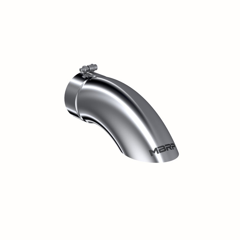 MBRP T5085 Exhaust Tip - 5" OD Turn Down 5" inlet 14" length | T304 Stainless