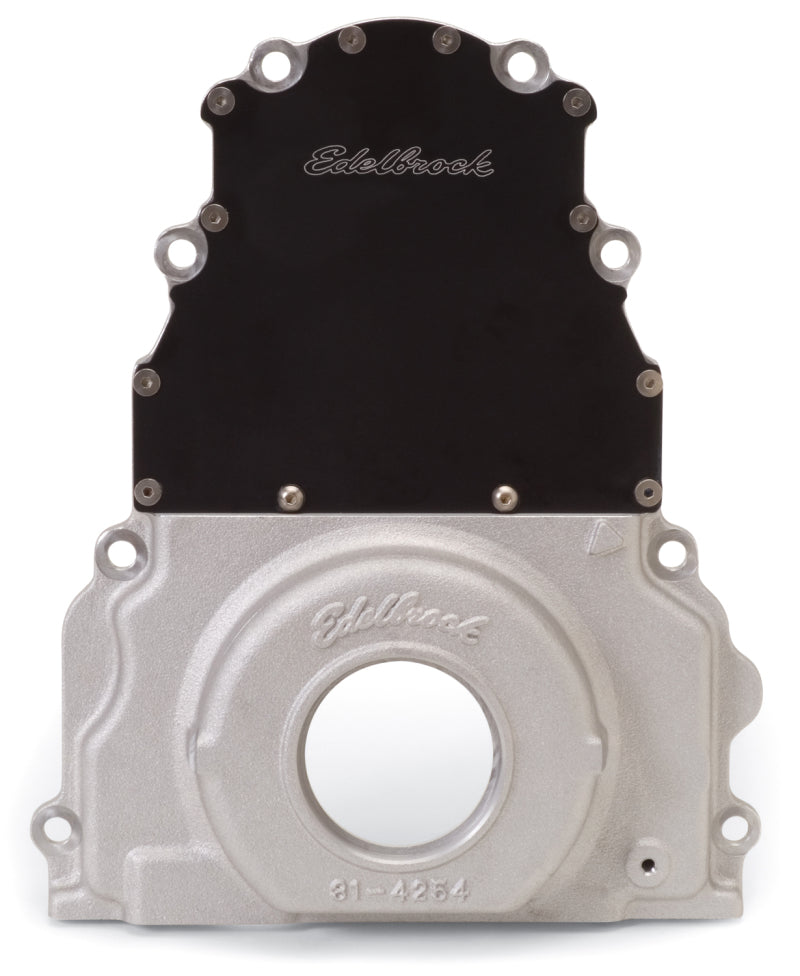 Edelbrock 4254 Timing Cover 2-Piece for GM Gen 3 LS-Series