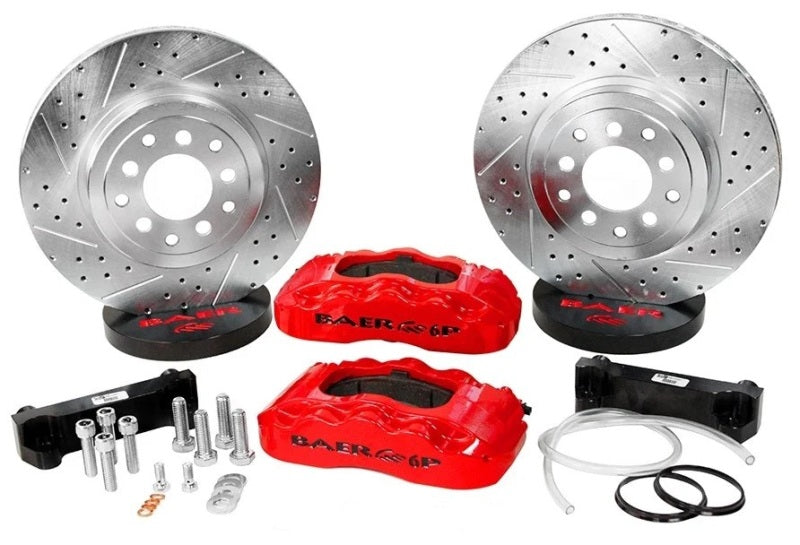 Baer Brakes 06-09 Chevy Trailblazer 14in Pro Front Brake Kit - Silver