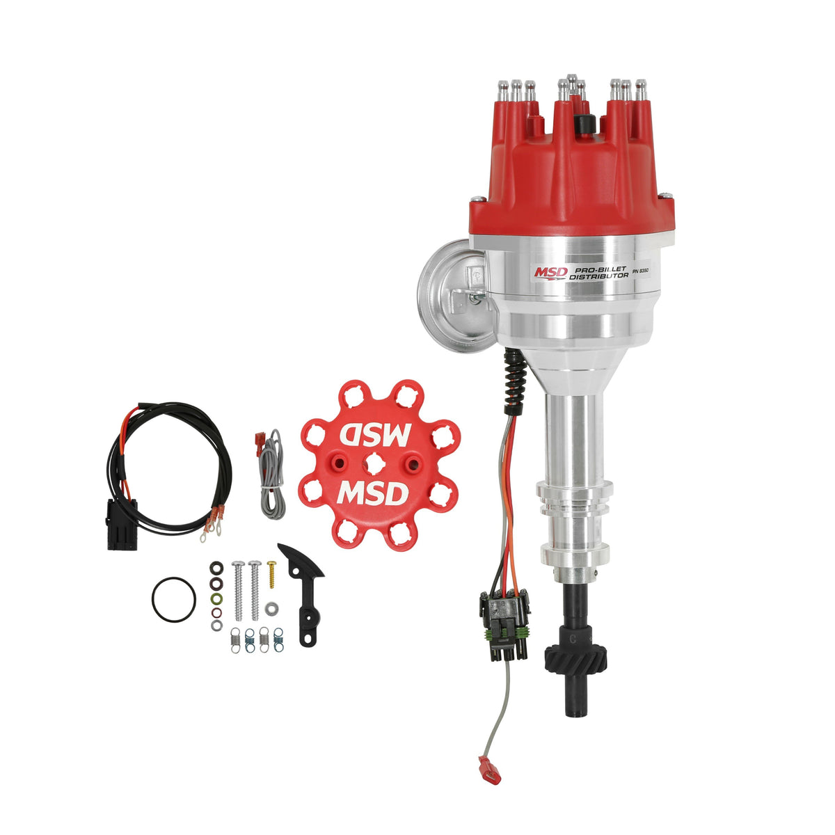 MSD 8350 for Ford 351C-460 Ready-To-Run Pro-Billet Distributor