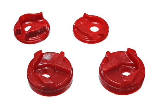 Energy Suspension for 2002-2003 Nissan Sentra Red Motor Mount Insert Set 7.1112R