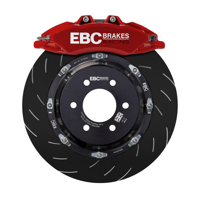 EBC Racing 23-24 Toyota GR Corolla 1.6T Red Apollo-6 Calipers 355mm Rotors Front Big Brake Kit BBK055RED-1
