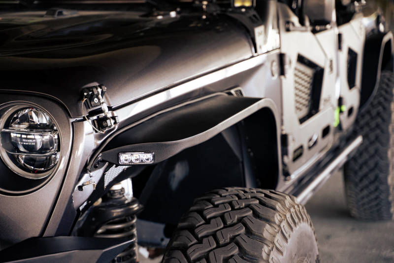DV8 Offroad 18-23 Jeep Wrangler JL Slim Fender Flares - #FDJL-07