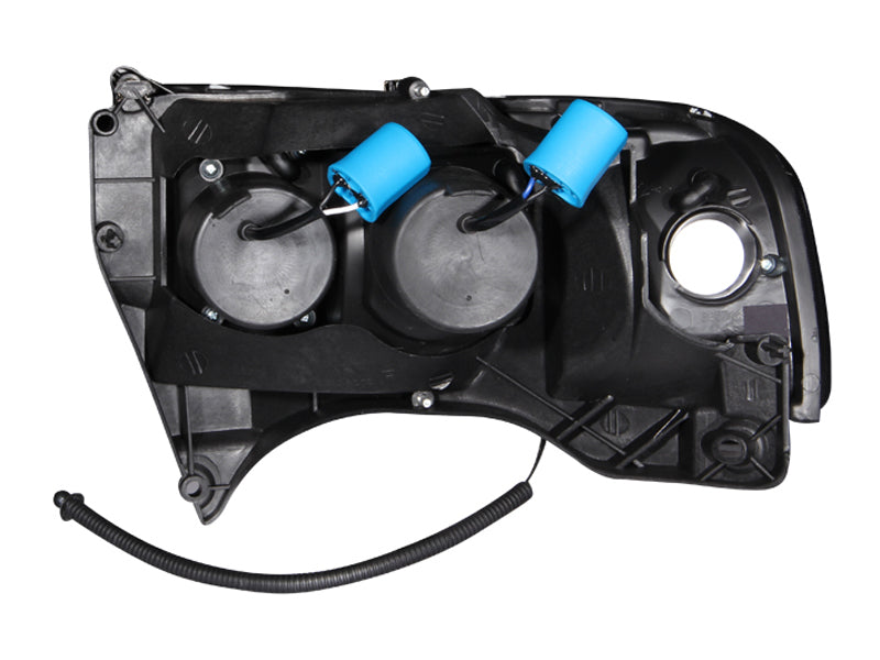 ANZO 1994-2002 Dodge Ram 2500 LED Projector Headlights - Black
