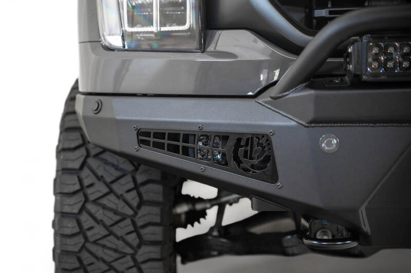 Addictive Desert Designs for 2021 Ford F-150 HoneyBadger Front Bumper w/ Top Hoop