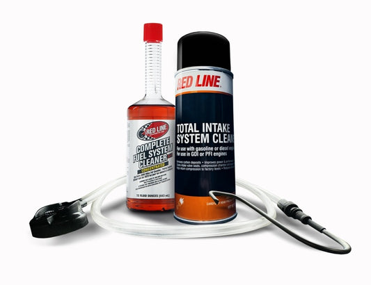 Red Line 17060 Complete Fuel System Service Kit with Intake Cleaner (4 Pack)