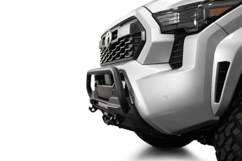 Addictive Desert Designs for 2024+ Toyota Tacoma Stealth Center Mount Winch Front Bumper w/ Top Hoop