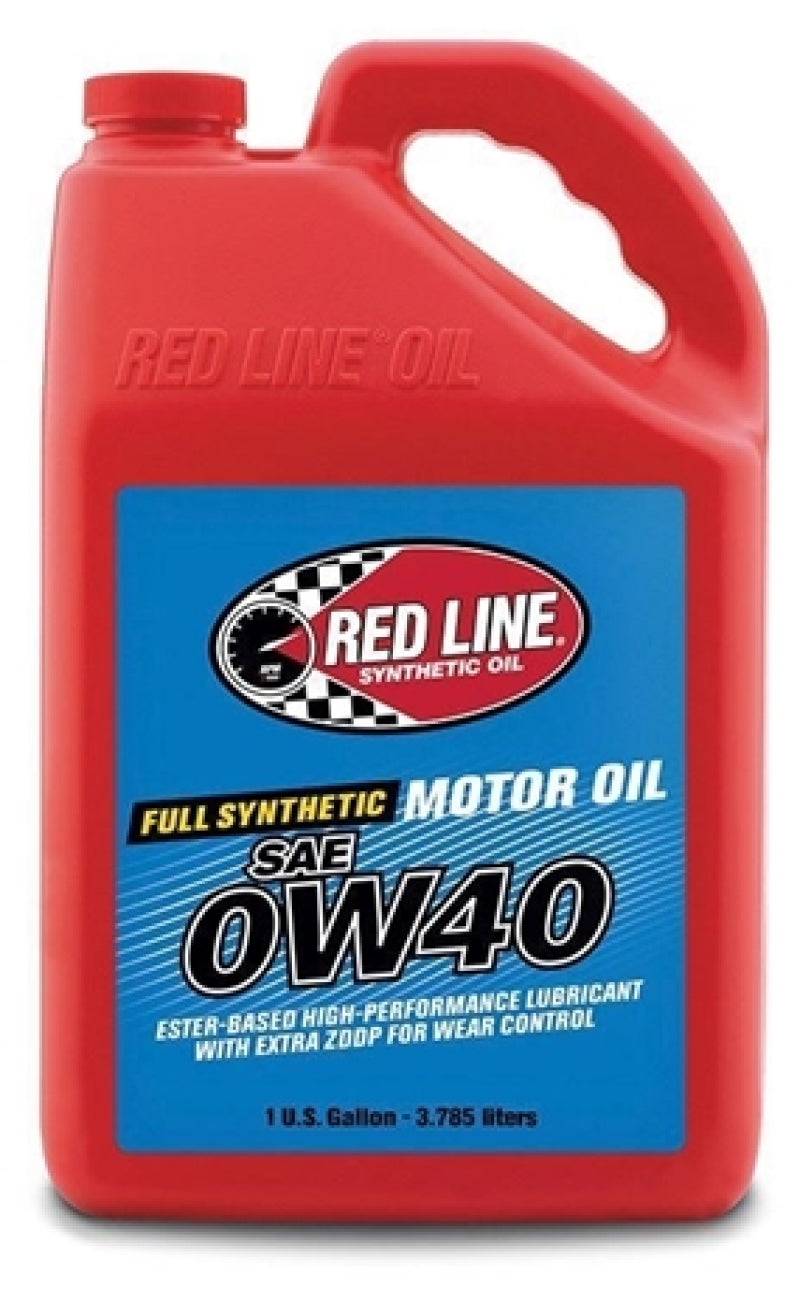 Red Line 11105 0W40 Motor Oil - Gallon (4 Pack)