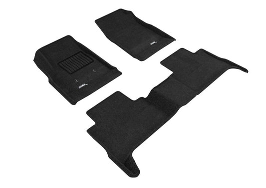 3D MAXpider Elegant Front & Rear Floor Mats for 2015-2022 Chevrolet Colorado