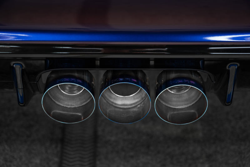 MBRP Civic Type R 3in Cat-Back Exhaust Triple Center Outlet w/ Burnt