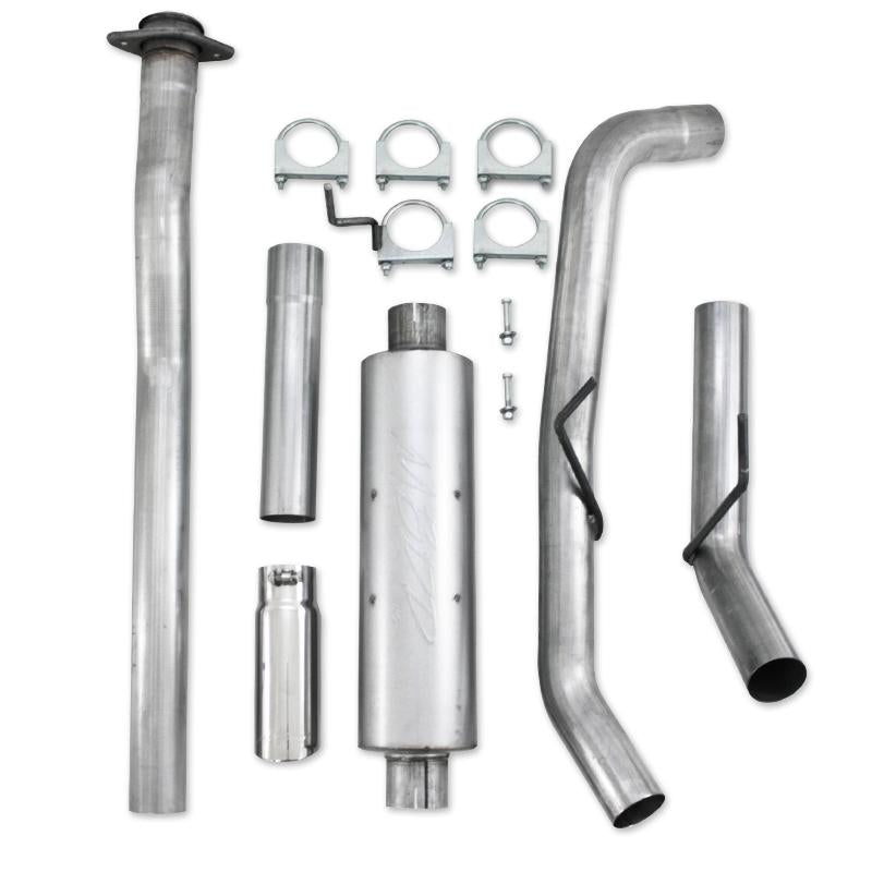 MBRP S5236AL Armor Lite Cat-Back Exhaust - 3-Inch Single Side Exit | Aluminized