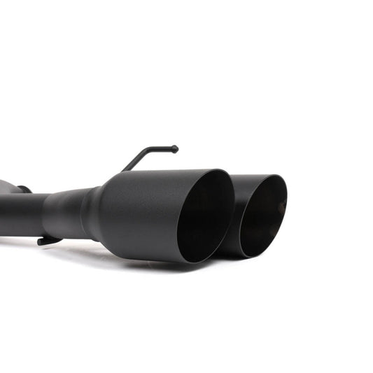 BLOX Racing 2022+ WRX Muffler Delete / Axle Back Single Wall 4in - Matte Black Tips BXEX-51106-BK