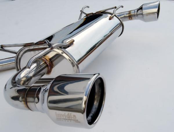 Invidia HS12SSTG3S 12-Up Subaru BRZ Toyota 86 Q300 Rolled S.S. Tips Cat-back Exhaust