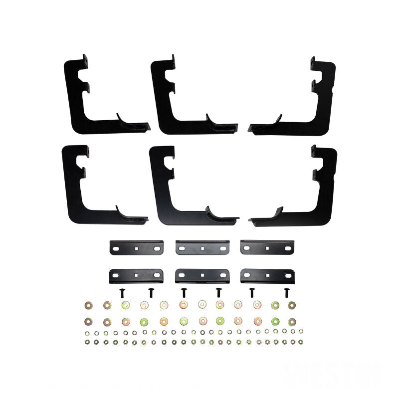 Westin 22-2245 Premier Oval Nerf Step Bar Mount Kit for 2019-2026 Ram 1500 Quad/Crew Cab Black