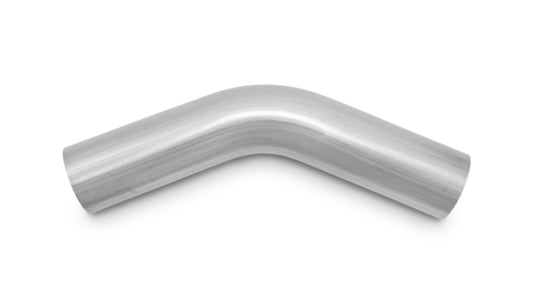 Vibrant 5in O.D. T304 SS 45 deg Mandrel Bend 6in x 6in leg lengths