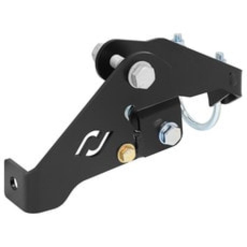 RockJock JK Trac Bar and Steering Stabilizer Shock Relocation Bracket (High Steer, JL/JT Trac Bar)
