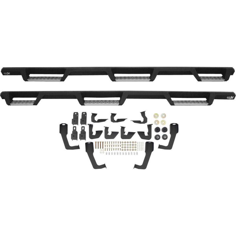 Westin 56-5345852 HDX Nerf Step Bars for 2007-2019 Chevrolet Silverado / GMC Sierra Textured Black
