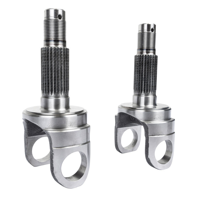 Yukon Gear & Axle ZA W24112 USA Standard 4340CM Repl Axle Kit For TJ/XJ/YJ/WJ/Zj Front / Dana 30 / 27 Spline with Super Joints