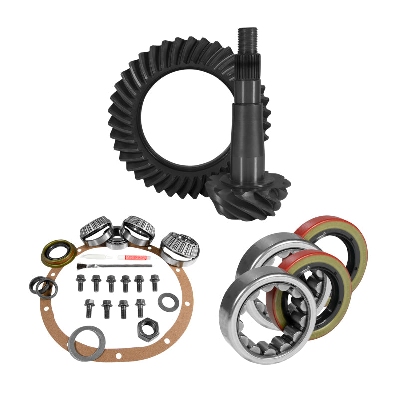 Yukon Gear & Axle YGK2188 8.25in CHY 3.91 Rear Ring & Pinion Install Kit 1.618in ID Axle Bearings and Seals
