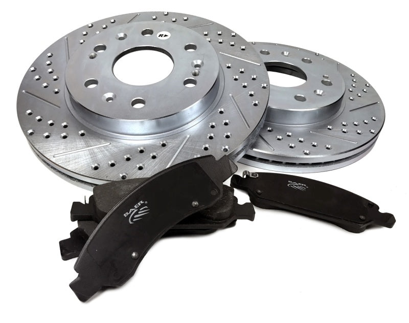 Baer Brakes 07-09 Ford Expedition Claw Rotor & Pad Combo Kit-