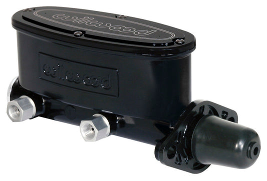 Wilwood High Volume Tandem Master Cylinder - 1in Bore Black - #260-8555-BK
