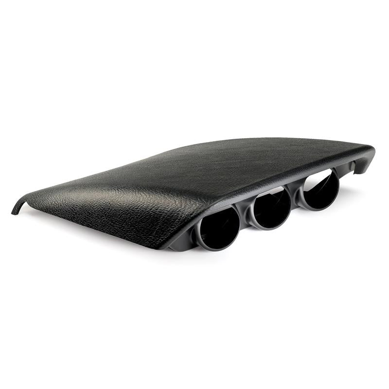 AutoMeter 10050 Black 2-1/16in Triple Dash Top Pod for 2005-2009 Ford Mustang