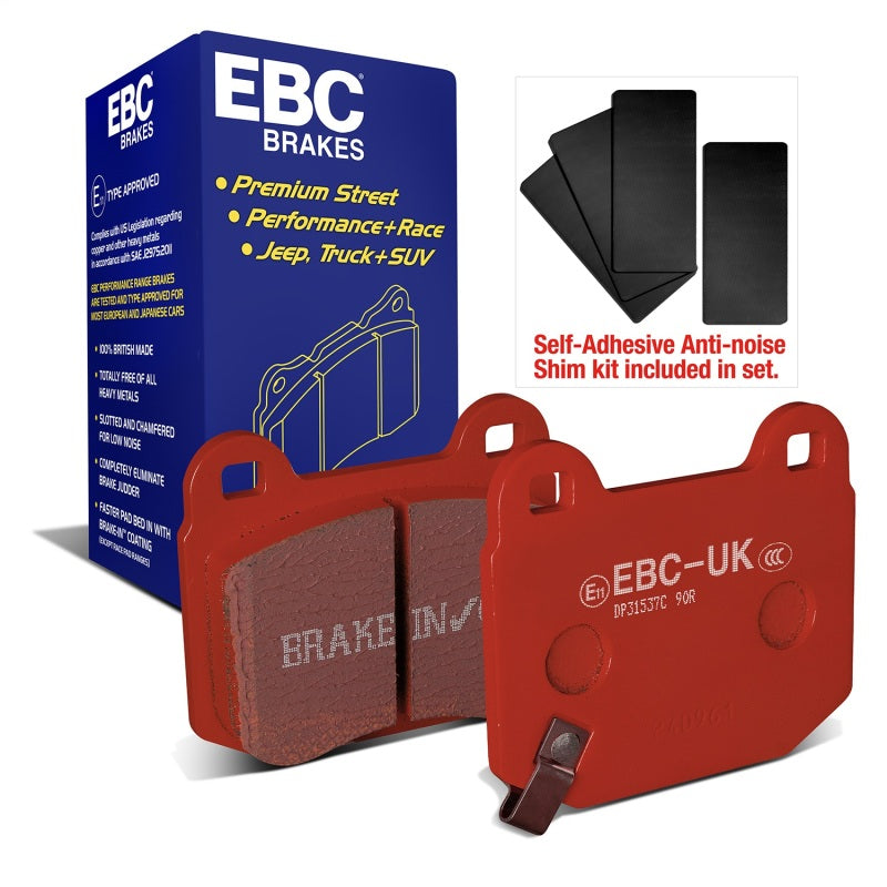 EBC 03-04 Infiniti G35 3.5 (Manual) (Brembo) Redstuff Rear Brake Pads DP31537C
