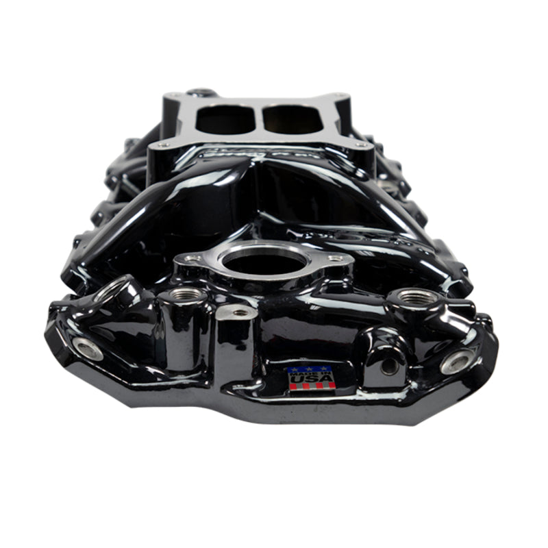 Edelbrock 2701-BP 1955-1986 Chevrolet Small Block Performer EPS Intake Manifold - Black Plasma