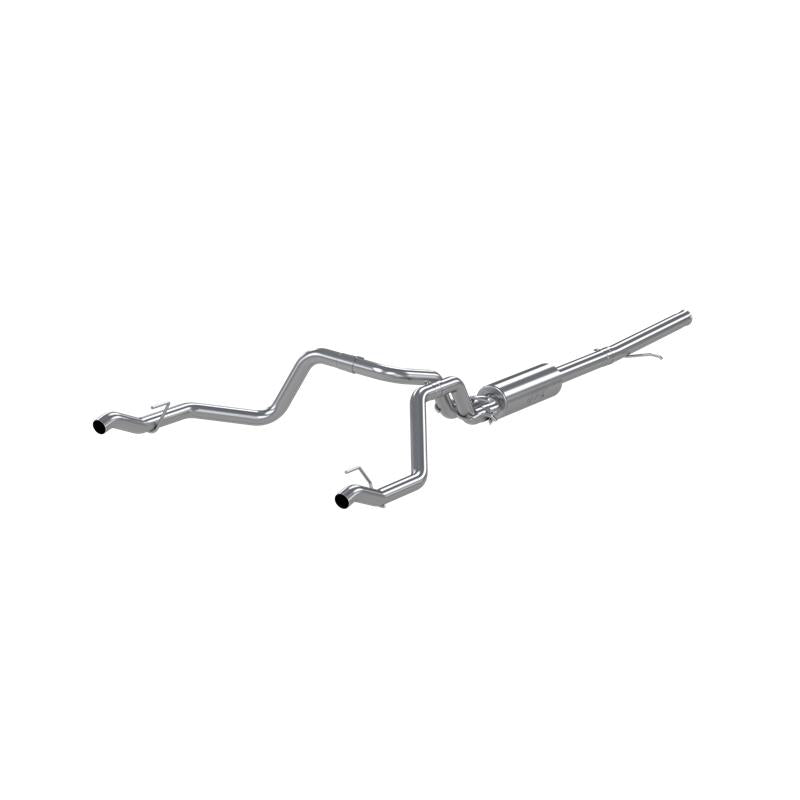MBRP S5085AL 3-Inch Cat-Back Exhaust - Dual Rear Exit - 2019+ Silverado / Sierra 1500 5.3L