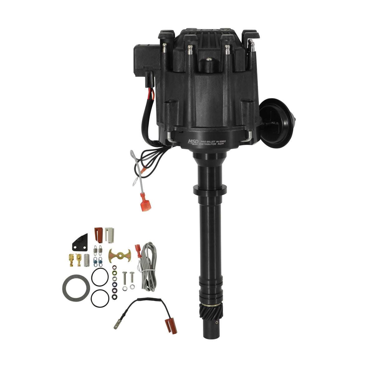 MSD 83653 Black Pro-Billet for Chevy HEI Distributor