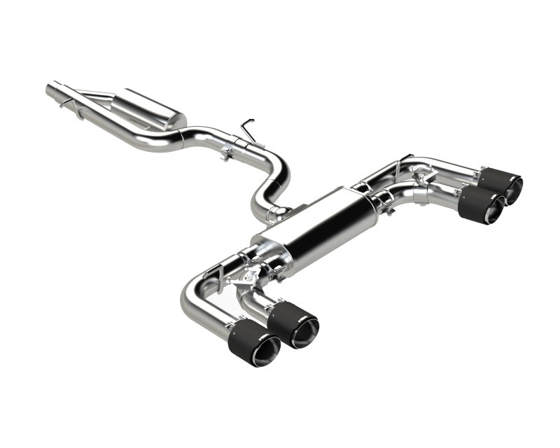 MBRP 2022 VW Golf R MK8 T304 3in Cat-Back, - Carbon Fiber Tip