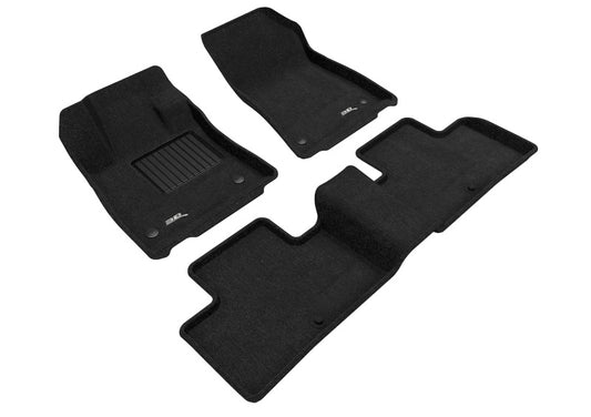 3D MAXpider Elegant Front & Rear Floor Mats for 2019-2024 Infiniti QX50/QX55