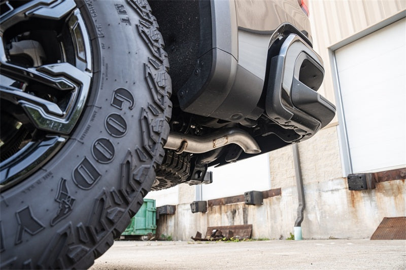 Corsa 2022-2026 Chevrolet Silverado 1500 Cat-Back Dual Rear Exit with Turn Down Tail Pipes