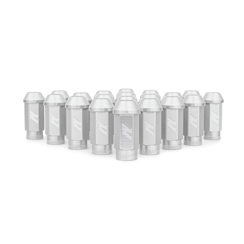 Mishimoto Aluminum Locking Lug Nuts 1/2 X 20 23pc Set Silver - #MMLG-1220-23LSL