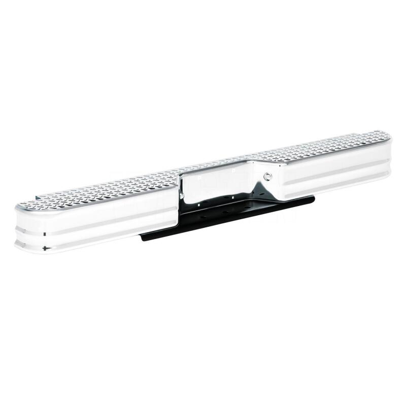 Westin 76000 Fey Diamondstep Universal Bumper for 1983-2004 Tacoma/Toyota Chrome
