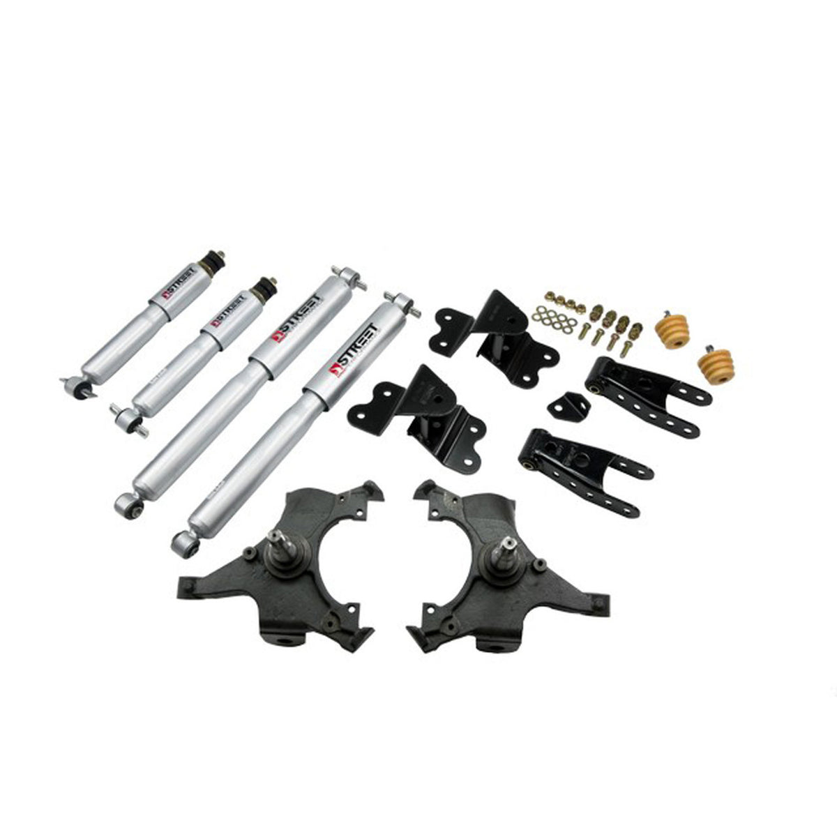 Belltech Lowering Kit With SP Shocks 2in F/4in R for 1992-1998 Chevrolet C1500/GMC C1500