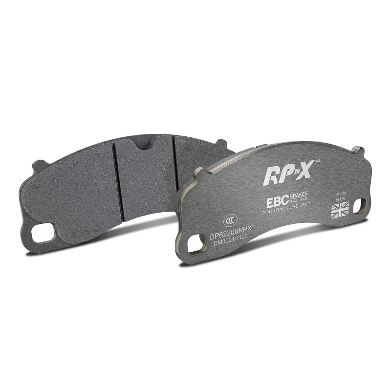 EBC Racing 13-15 Porsche 911 (991) (Cast Iron Rotor Only) 3.8L GT3 RP-X Front Brake Pads DP82206RPX