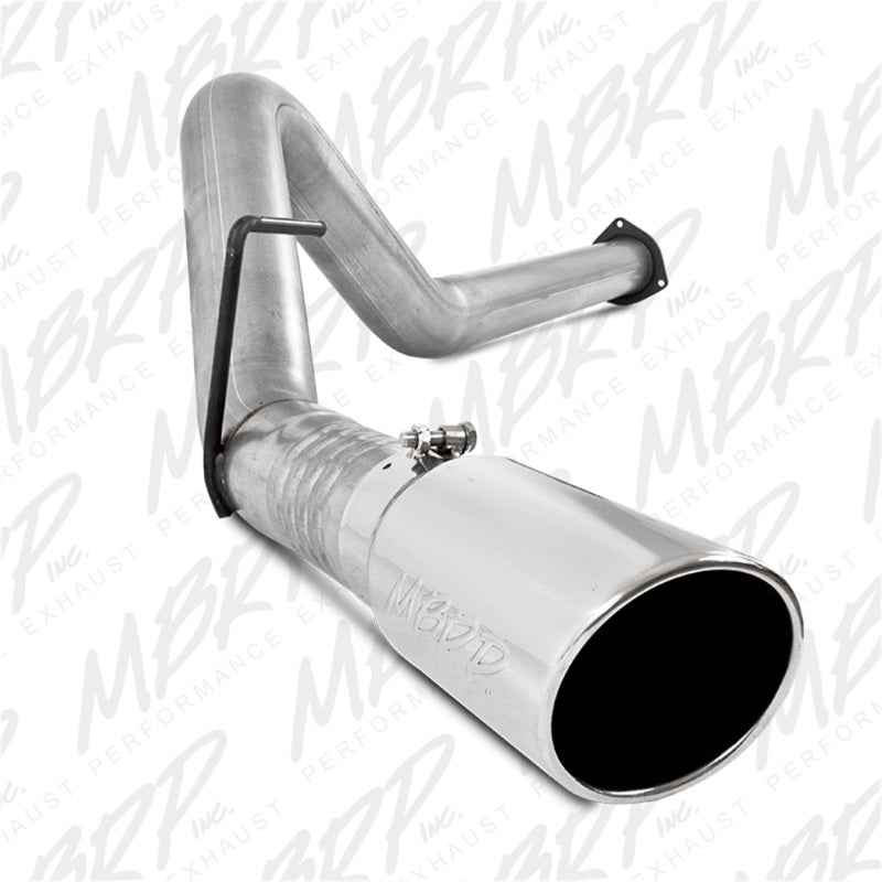 MBRP Ford 6.7L F-250/350/450 4in Filter Back Alum and Down Pipe Exhaust