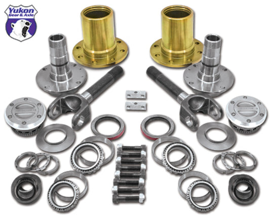 Yukon Gear & Axle YA WU-04 Spin Free Locking Hub Conversion Kit For Dana 60 & Aam / 00-08 SRW Dodge