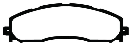 EBC 13+ Ford F250 (inc Super Duty) 6.2 (2WD) Yellowstuff Rear Brake Pads DP43016R