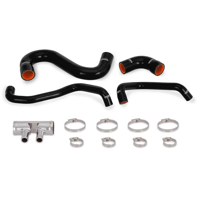 Mishimoto 2015+ Ford Mustang GT Silicone Lower Radiator Hose - Black - #MMHOSE-MUS8-15LBK