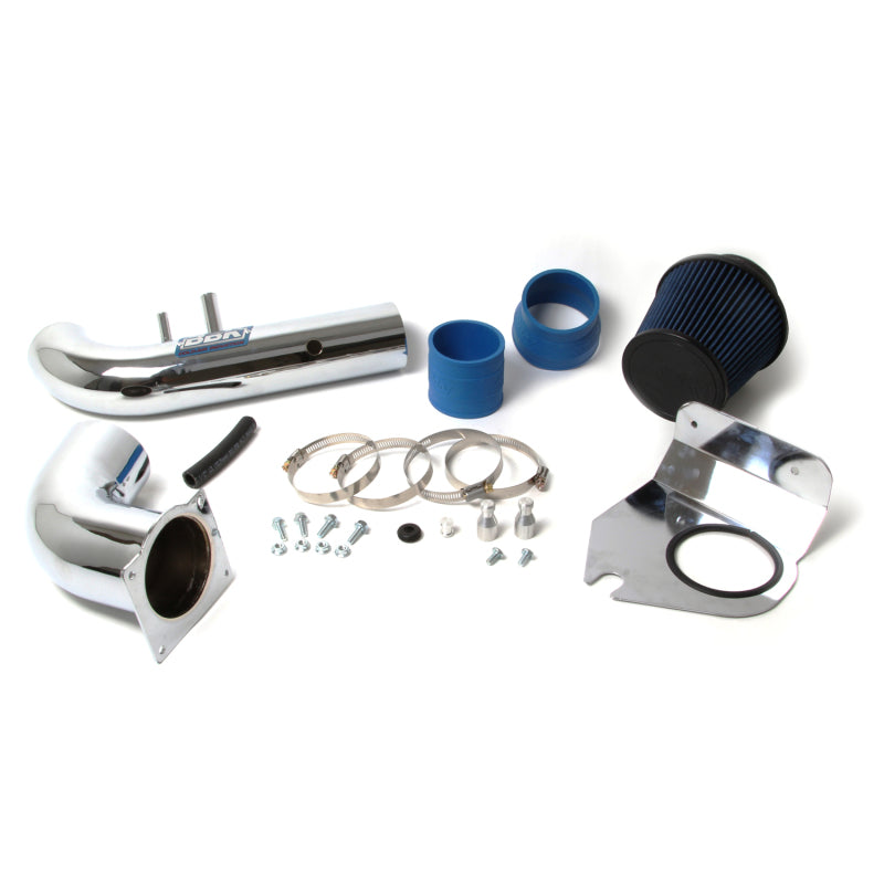 BBK Performance 1718 Cold Air Intake Kit Chrome for 1996-2004 Ford Mustang GT 4.6L