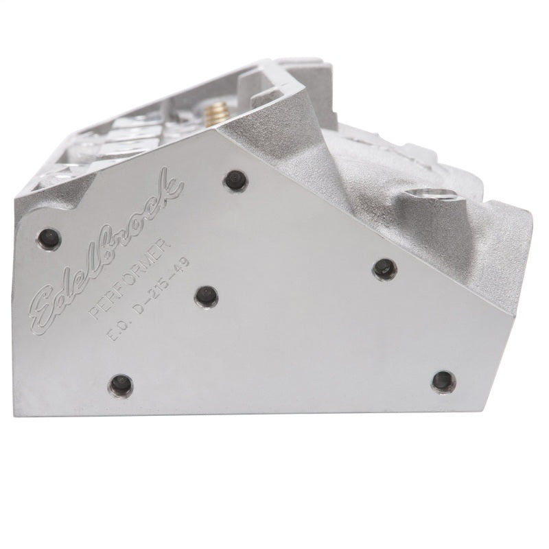 Edelbrock 60609 Cylinder Head Pontiac Performer RPM CNC Chamber 87cc Bare Single