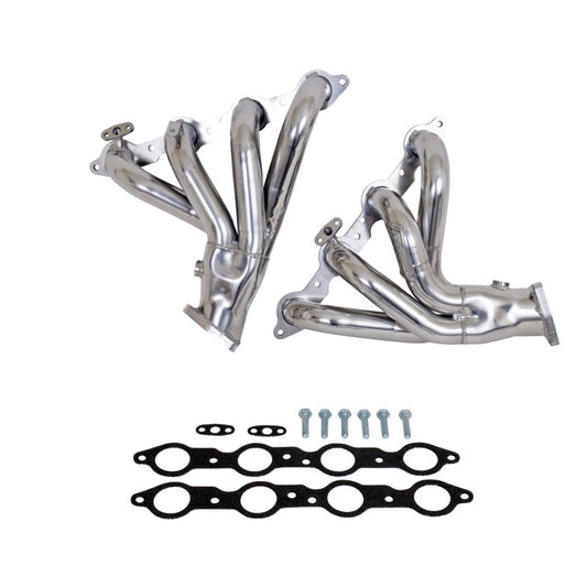 BBK Performance 40000 Shorty Headers 1-3/4 Silver Ceramic for 1997-1999 Chevrolet Corvette LS1